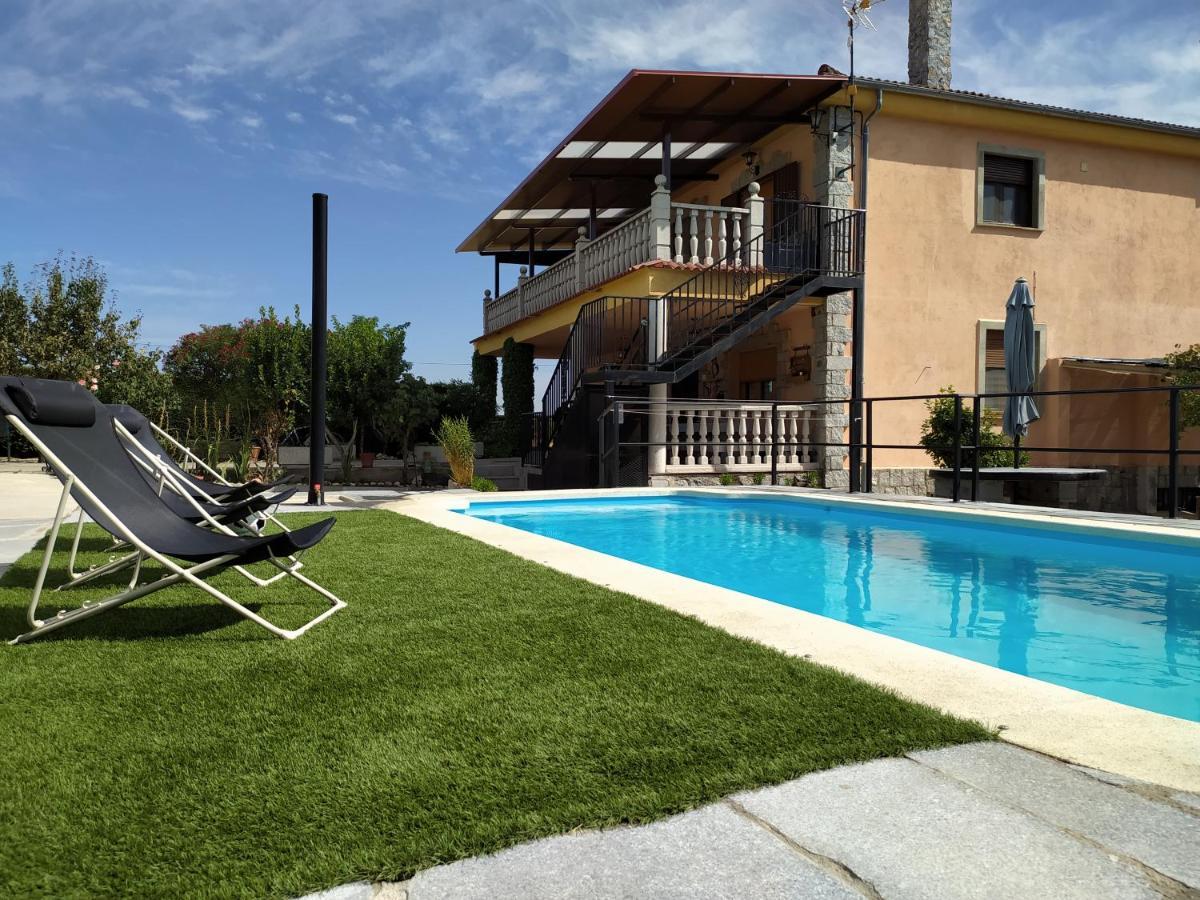 Casa Rural Mi Descanso Valdefuentes de Sangusín Екстериор снимка